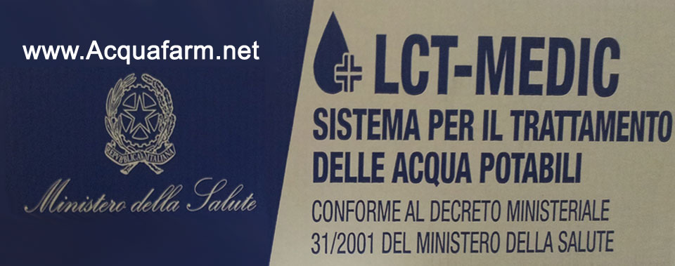 Sistemi per la depurazione dell'acqua del rubinetto